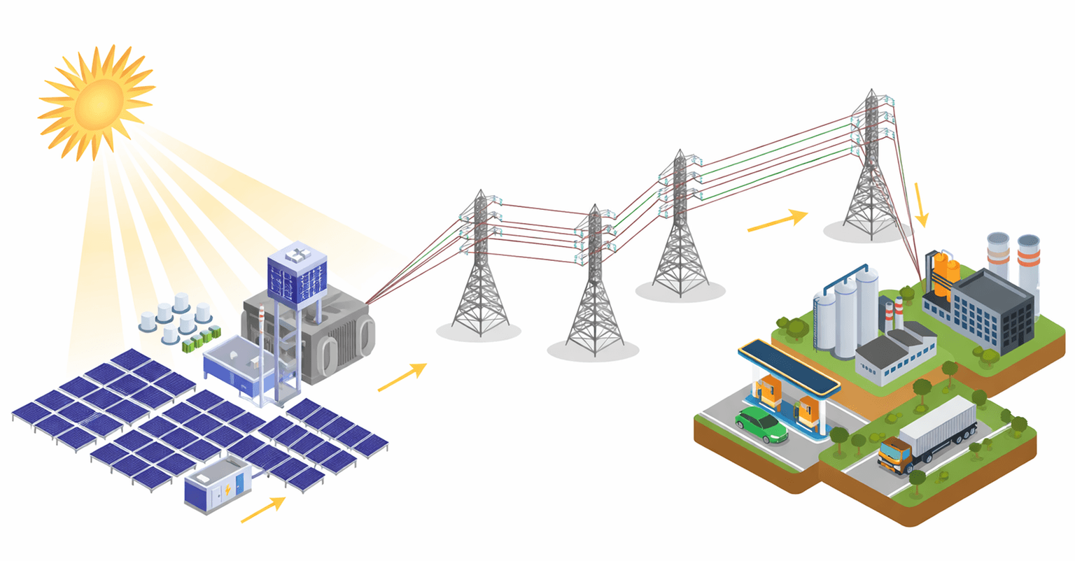 Open Access Solar — How It Works Diagram