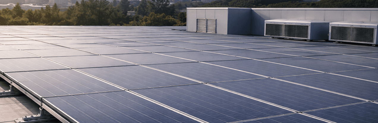 Rooftop Solar Background